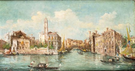 Lucia Ponga degli Ancillo (Venezia 1887-Vittorio Veneto 1966) Veduta del...