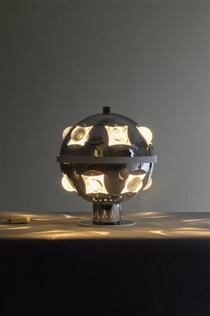 OSCAR TORLASCO<BR>Lampada da tavolo mod. Space Age