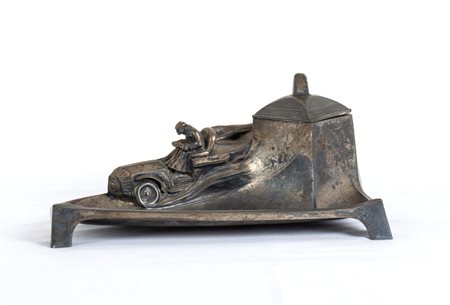  
Automobilia, calamaio Gordon Bennet 1910s
metallo 