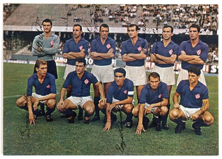  
Calcio, Italia, FIORENTINA foto squadra autografata 1964 1964
fotografia cm.21x15