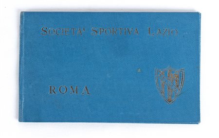  
Calcio, Italia, tessera Società Sportiva Lazio 1933 1933
carta 