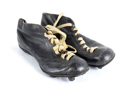  
Calcio, scarpini anni '40-'50 1950s
pelle 