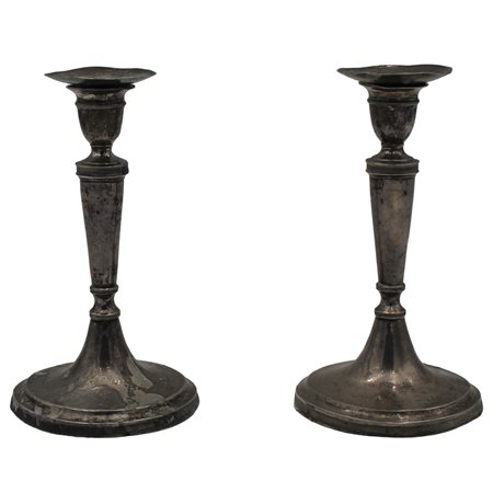 Coppia di monocera - Pair of candle holders