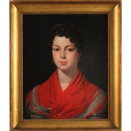 Giuseppe Patania (1780/1852) "Ritratto di donna" - "Portrait of a Woman"