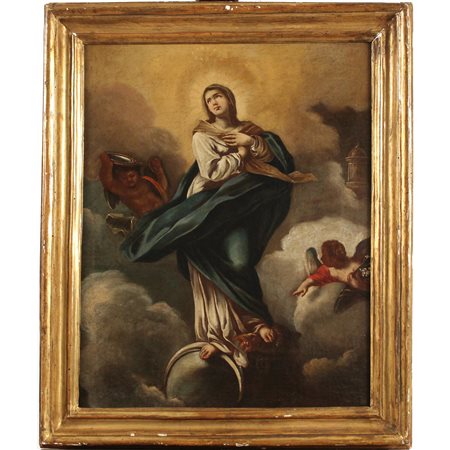 Francesco De Mura (attr.) (1696/1782) "Assunzione della Vergine" - "Assumption of the Virgin"