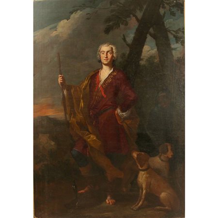 Giuseppe Bonito (1707/1789) (attr.) "Figura di cacciatore" - "Hunter figure"