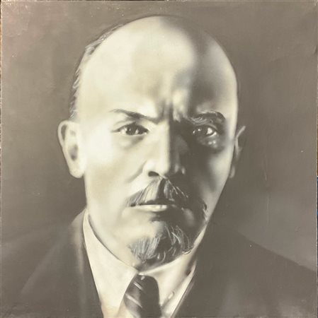 Fernando De Filippi "Lenin" 1973
acrilico su tela
cm 50x50. In cornice (difetti)