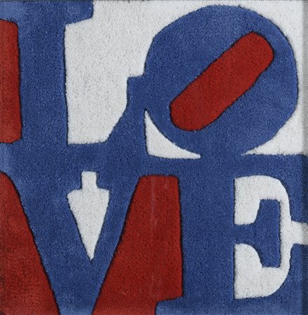 TAPPETO LOVE DI ROBERT INDIANA