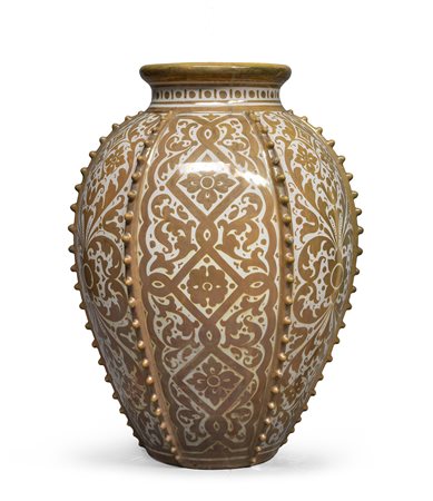 VASO IN CERAMICA, DERUTA, ANNI '40