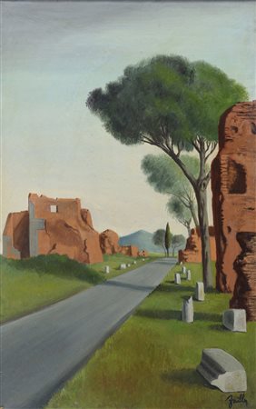 DIPINTO APPIA ANTICA DI FABIO FAILLA