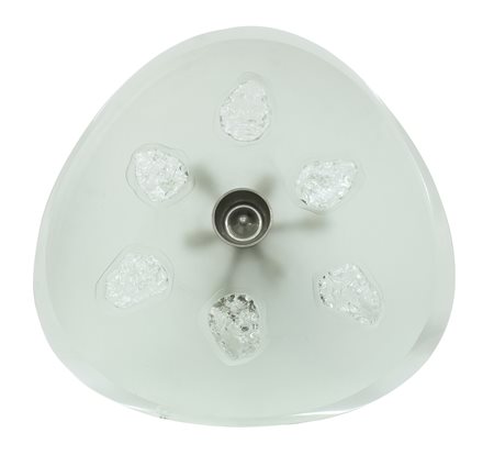 LAMPADARIO MAX INGRAND PER FONTANA ARTE, MODELLO 1748, 1950 ca.