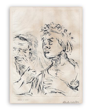 OSKAR KOKOSCHKA (1886-1980)  - Der Urteilsspruch, 1968