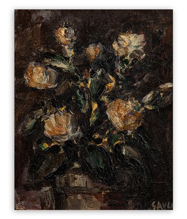 PIERO GAULI (1916-2012) - Fiori, 1960