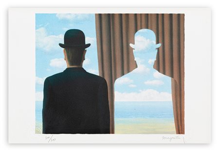 RENE' MAGRITTE D'APRES - Senza Titolo