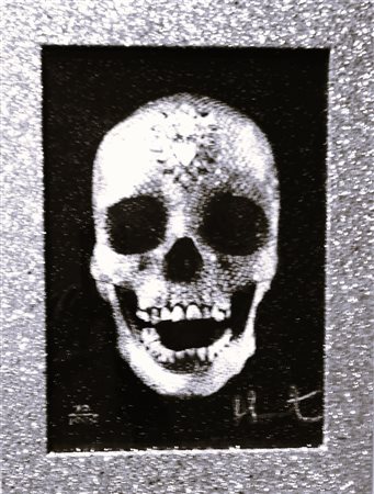 DAMIEN HIRST (1965) Serigrafia con Polvere Diamante CM 32,5x24 Anno 2009...