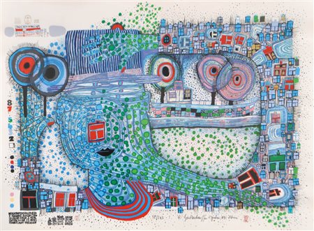 Friedensreich Hundertwasser (Wien1928 - Pazifischer Ozean/Pacifico 2000)...