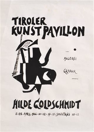 Hilde Goldschmidt (Leipzig/Lipsia 1897 - Kitzb hel 1980) Manifesto Tiroler...