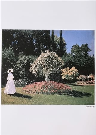 MONET CLAUDE Parigi 1840 - Giverny 1926 "Senza titolo"