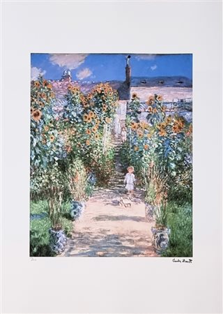 MONET CLAUDE Parigi 1840 - Giverny 1926 "Senza titolo"