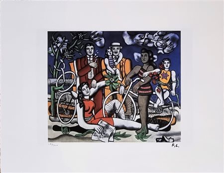 LEGER FERNAND Francia 1881 - 1955 "Senza titolo"