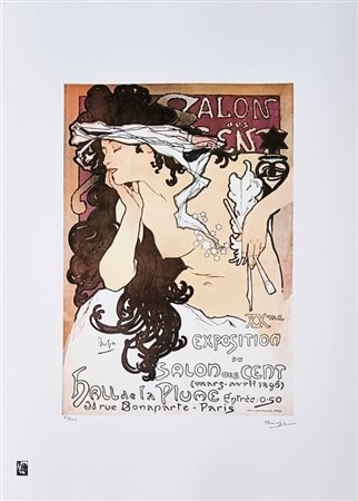 MUCHA ALPHONSE Ivančice 1860 - Praga 1939 "Senza titolo"