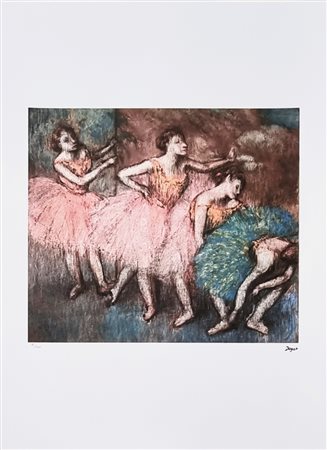 DEGAS EDGAR Parigi 1834 - 1917 "Senza titolo"