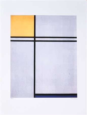 MONDRIAN PIET Paesi Bassi 1872 - New York 1944 "Senza titolo"