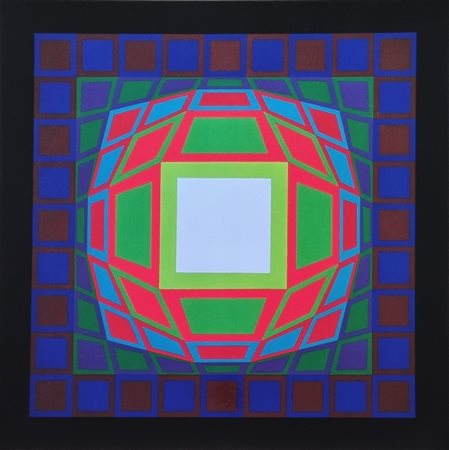 VASARELY VICTOR Ungheria 1906 - Parigi 1997 "Gyemant"