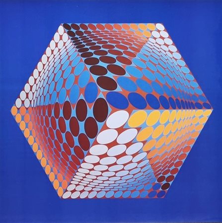 VASARELY VICTOR Ungheria 1906 - Parigi 1997 "Tupa-3"