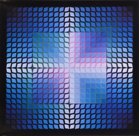 VASARELY VICTOR Ungheria 1906 - Parigi 1997 "Quasar-Paal 2"