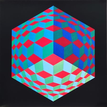 VASARELY VICTOR Ungheria 1906 - Parigi 1997 "Hst-Vi"