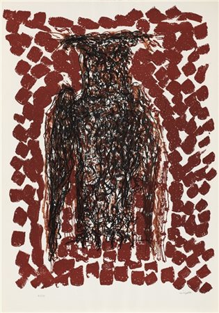 JEAN PAUL RIOPELLE "Hibou III" (1970)
litografia a colori
cm 76x53,8
Firmata e n