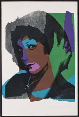 Andy Warhol "Ladies and Gentlemen" 1975
serigrafia a colori
cm 110x73
Firmata, d