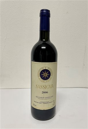  
Tenuta San Guido, Sassicaia 2006
Italia-Toscana 0,75