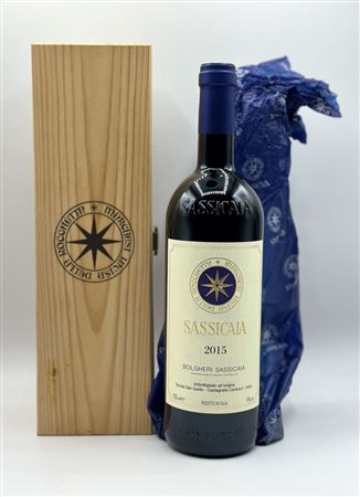  
Tenuta San Guido, Sassicaia 2015
Italia-Toscana 0,75