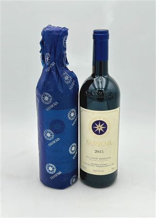  
Tenuta San Guido, Sassicaia 2015
Italia-Toscana 0,75