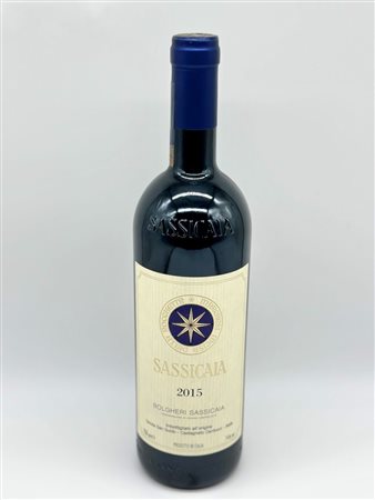  
Tenuta San Guido, Sassicaia 2015
Italia-Toscana 0,75