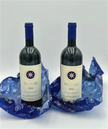  
Tenuta San Guido, Sassicaia 2016
Italia-Toscana 0,75