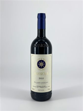  
Tenuta San Guido Bolgheri, Sassicaia 2018
 0,75