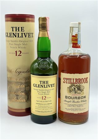  
Stillbrook American Bourbon 4 YO, The Glenlivet 12 Years Old 
Varie 1