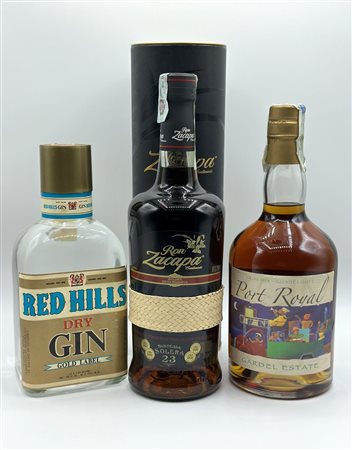  
Rum Guadaloupe 1998 Port Royal, Zacapa Centenario 23 Rum Solera 
Varie 0,7