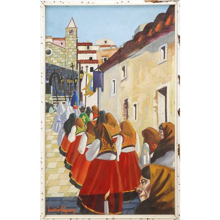 Bakisfigus (1905-1990)  - Processione di donne 