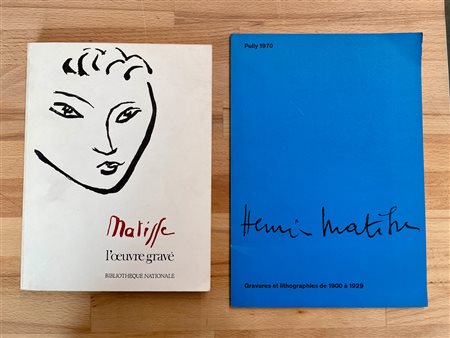 MONOGRAFIE DI ARTE GRAFICA (HENRI MATISSE) - Lotto unico di 2 cataloghi