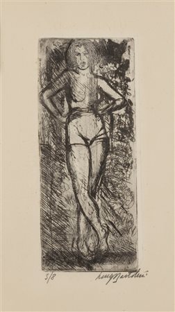 Luigi Bartolini (Cupramontana 1892-Roma 1963)  - Figura femminile, 1936