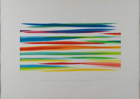 Piero Dorazio (Roma 1927-Perugia 2005)  - Composizione, 1991