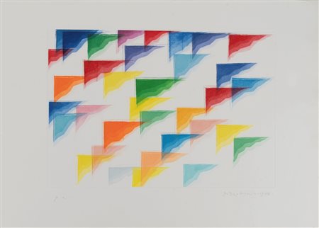 Piero Dorazio (Roma 1927-Perugia 2005)  - Composizione, 1988