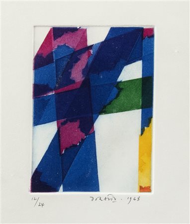 Piero Dorazio (Roma 1927-Perugia 2005)  - Composizione, 1968