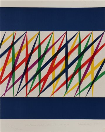 Piero Dorazio (Roma 1927-Perugia 2005)  - Composizione, 1985