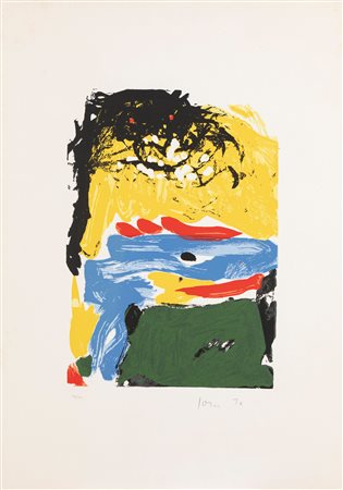 Asger  Jorn (Jutland 1914-Aarhus 1973)  - Senza titolo, 1970