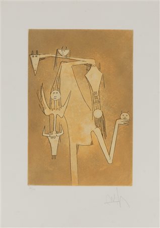 Wifredo Lam (Sagua la Grande 1902-Parigi 1982)  - Le monde magique de la fertilité